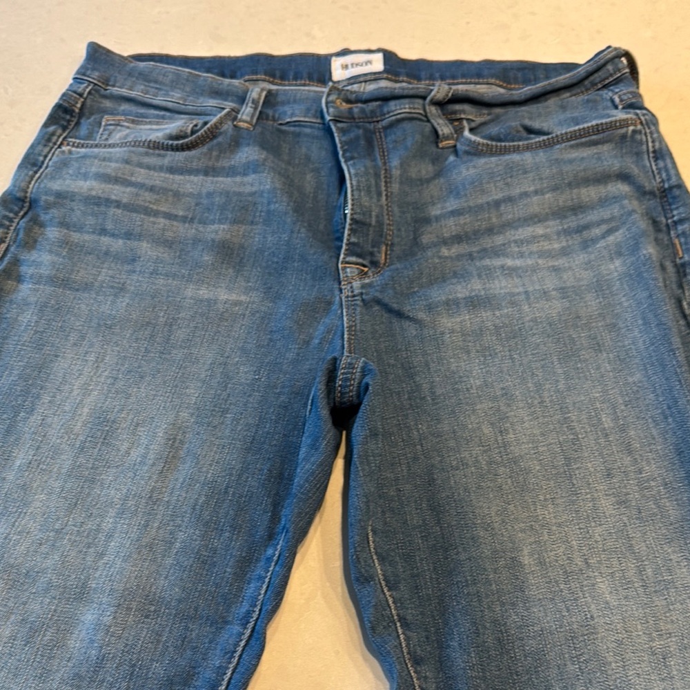 Hudson Jeans Women's Boyfriend Jeans - Blue Natalie mid rise slim